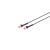 Lanview FLEX-ANGLE 0.25m Fekete CAT6A U/FTP RJ45 kábel