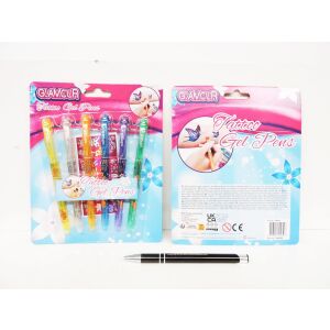 Tetováló toll csillámmal 6 db blister 145288517 - Tetoválás