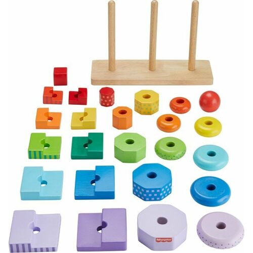 Fisher Price fa építő tornyok (HXT76) 145288548