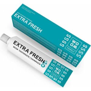 Woom Extra Fresh frissítő fogkrém az egész családnak 75ml