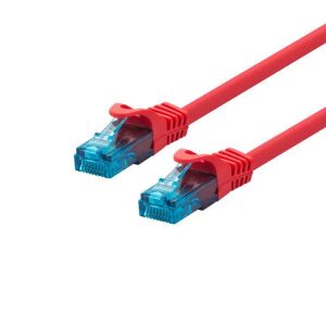 LOGON UTP Cat.5e hálózati kábel Piros 30 m Cat5e 145288717 - UTP kábel