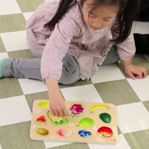 CLASSIC WORLD Fa Gyümölcsök Fa Kirakó 145288745 - Baba puzzle