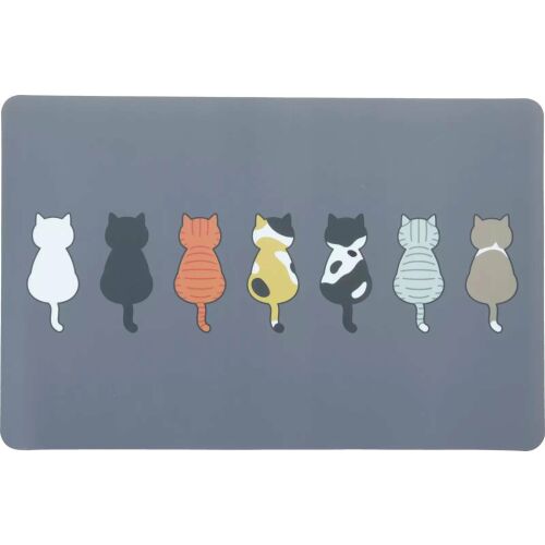 ZOLUX macska tál alátét tiszta padló macskás mintával 145289146