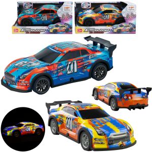 SPORT AUTÓ FÉNNYEL ÉS HANGOKKAL