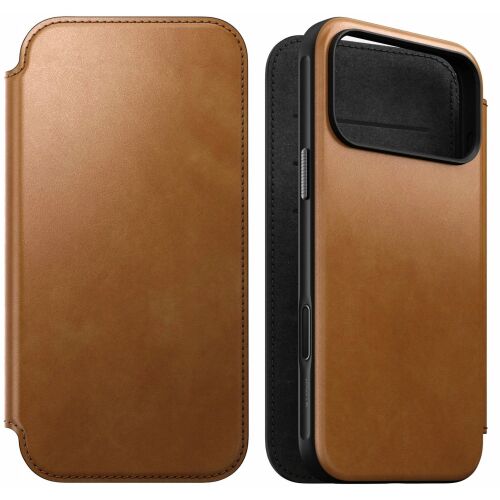 Nomád Modern Bőr Tárca, angol cser – iPhone 17 Pro Max 145289198