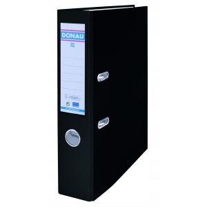 Segregátor Donau Master FSC A4/75mm fekete 145289375 - Iratrendezés