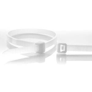 WKK műanyag kábelkötő természetes 300x4,8mm 100 db