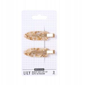 SISTER YOUNG_Lily Makeup Hajcsat Készlet tejszín sárgabarack 2db 145289921 - Öltözködés kiegészítő