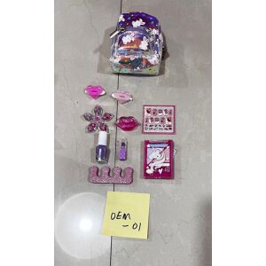 Kis Stylista Szett + Sminktáska Hátizsák