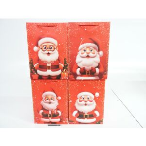 AST. TÁSKA x 12 BN AJÁNDÉK. Mikulás, 42x32x20 cm 145290196 - Művészet & Hobbi