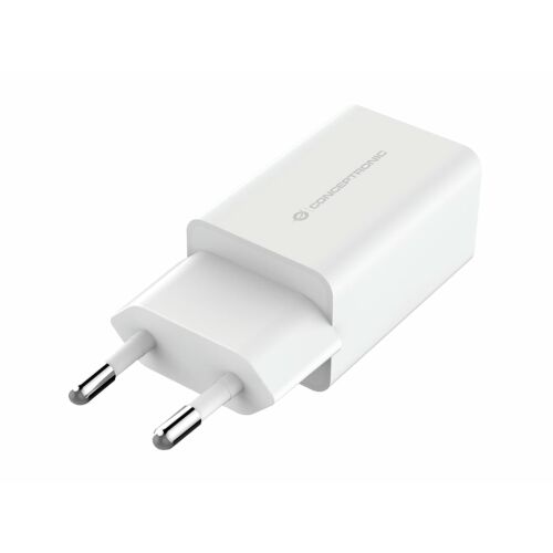 CONCEPTRONIC Töltő 2Port 2xUSB-A 12W 5.0V/2.4A ws 145290310