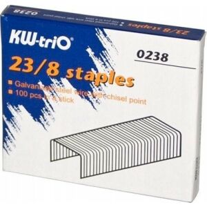 KW-TRIO Tűzőgép KW-triO 23/8 0238 30-50 lap 1000 db