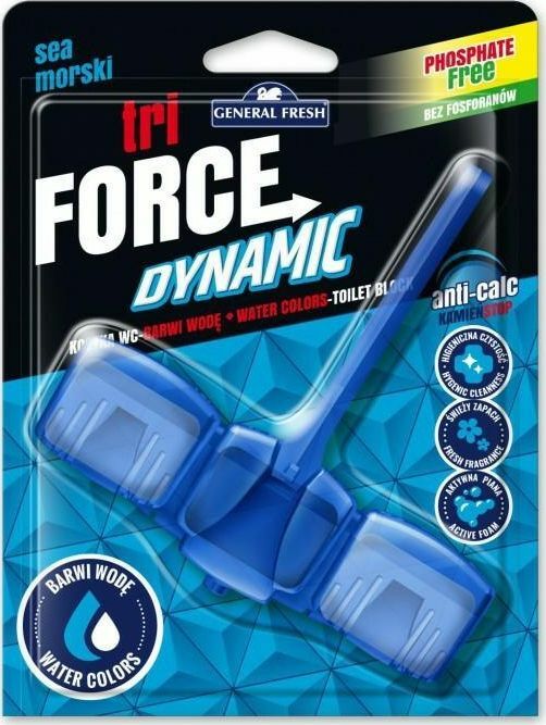 Zawieszka do WC Force Tri Dynamic 45g morze