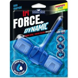 Zawieszka do WC Force Tri Dynamic 45g morze 145290753 - Środek do czyszczenia łazienki