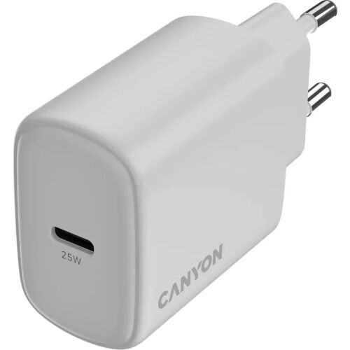 CANYON töltő OnCharge 250 25W 1xPD EU Fehér 145290808