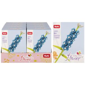 ÉPÍTŐKOCKA VIRÁGOK 116DB 10X13X6 MC DOBOZ 8/128 145291035 - Kreatív & Építő játék