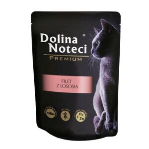 DOLINA NOTECI Premium filet z łososia w sosie - mokra karma dla kota - 85g 145291321 - Karma dla kotów