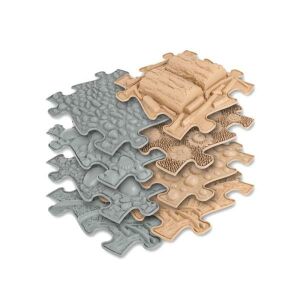 Askato PROMO Mata podłogowa sensoryczna Basic set natural 8 elementów MFK-065 ASKATO