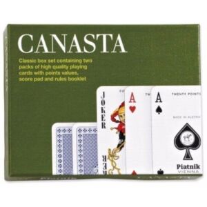 Karty standard "Canasta extra new classic" PIATNIK 145291624 - Gra karciana