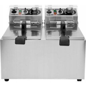 YATO FRYTOWNICA 2-KOMOROWA 2x8L 145291835 - Olejarnia