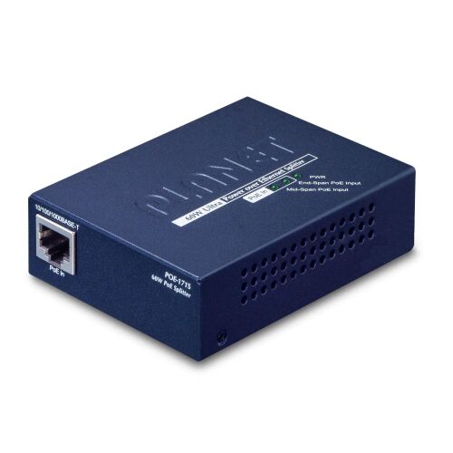 Planet POE-171S 60W Ultra Power over Ethernet Splitter - Hálózati switch