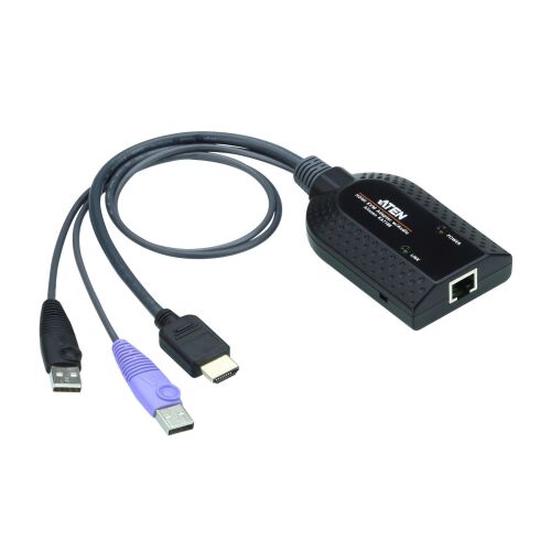 USB HDMI Virtual Media KVM Adapter Kábel (Támogatja az Okoskártya-Olvasót és Audio De-Embedder) 145291917