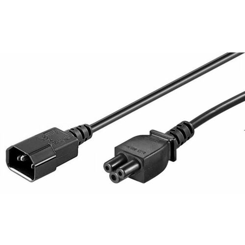 MicroConnect C5 - C14 Tápkábel 1m, IEC hálózati kábel - Tápkábel