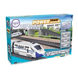 WOOPIE Cale ferată electrică Uriașă 914 cm Tunel pod de cale ferată 86 buc. 145292440 - Tren, element feroviar, autostradă