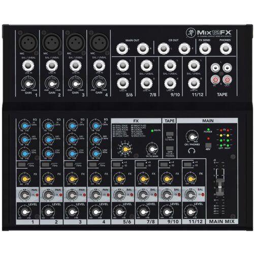Mackie Mix12FX - 12 csatornás kompakt keverő 145292171