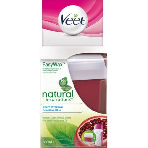 Veet Natural Inspirations golyós patron viaszos lábakkal és kezekkel 50 ml