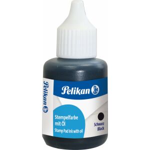 Pelikan bélyegfesték olajjal fekete 30 ml ecsettel 145292573 - Bélyegzőfesték