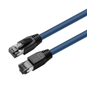 MicroConnect CAT8.1 S/FTP 5m Kék árnyékolt hálózati kábel LSZH, AWG 24 145293220 - Kábel