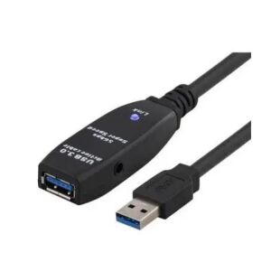 MicroConnect aktív USB 3.0 kábel, A-A M-F beépített ismétlővel, 15 m adatátvitel 5 Gb/s 145293289 - Adatkábel