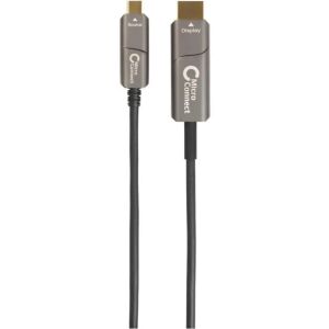 MicroConnect USB kábel USB-C - HDMI 15 m Fekete (USB3.1CHDMI15OP) 145293324 - HDMI kábel