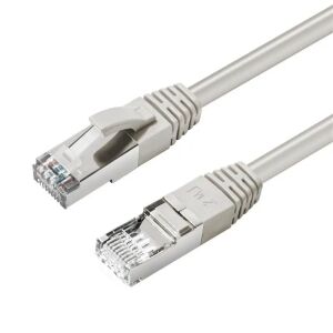 MicroConnect CAT6A S/FTP 7,5 m Szürke árnyékolt hálózati kábel LSZH, LSZH, AWG26 CU 145293538 - FTP kábel