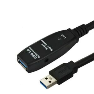 USB kábel MicroConnect USB-A - USB-A 10 m Fekete (USB3.0AAF10A) 145293604 - Adatkábel
