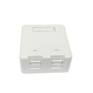 Lanview Felületre szerelhető doboz 2 x RJ45 konnektorhoz 145293632 - Informatikai szerelés kiegészítő