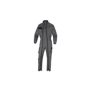 Costum de lucru Mach2 din poliester și bumbac două fermoare gri portocaliu S M2CZ3 M2CZ3GOPT 145293813 - Salopete de lucru