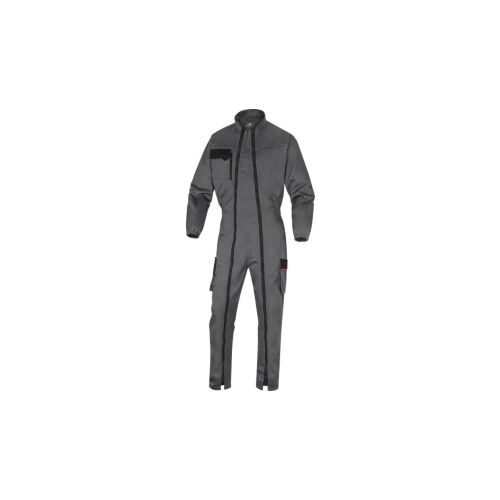 Costum de lucru Mach2 din poliester și bumbac două fermoare gri portocaliu S M2CZ3 M2CZ3GOPT 145293813