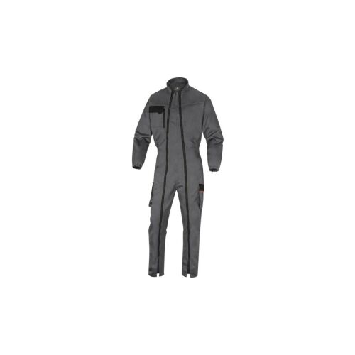Costum de lucru Mach2 din poliester și bumbac, două fermoare, gri-portocaliu, M M2CZ3 M2CZ3GOTM 145293825
