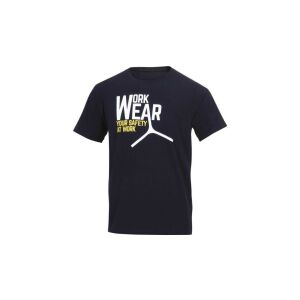 100% pamut póló 180 g/m2 kerek nyakkivágás fekete XXL méret LAZIONOXX 145293927 - Munkás póló