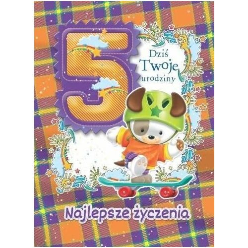 Trend Karnet B6 5 év fiú fun 145294469