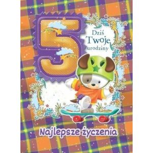 Trend Karnet B6 5 lat chłopiec fun 145294469 - Książka dla dzieci i młodzieży