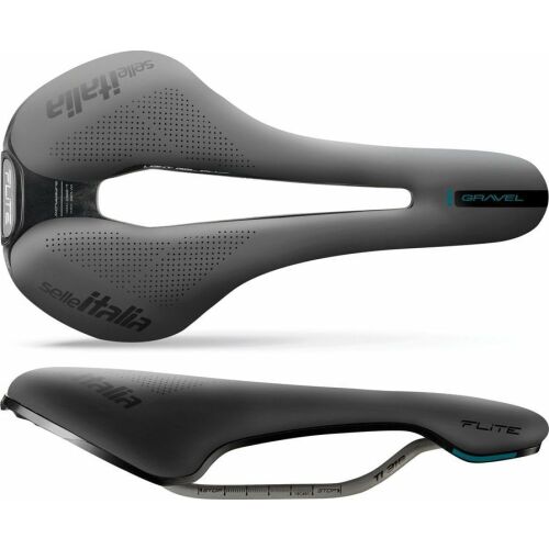 Selle Italia Nyereg SELLE ITALIA FLITE BOOST GRAVEL TI316 SUPERFLOW S (id match S3), TI 316 sín, Fibra-Tek, Light Gel, 228g (NEW) 145294707