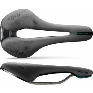 Selle Italia Siodło SELLE ITALIA FLITE BOOST GRAVEL TI316 SUPERFLOW S (id match S3), TI 316 Rail, Fibra-Tek, Light Gel, 228g (NEW) 145294707 - Jazda na rowerze