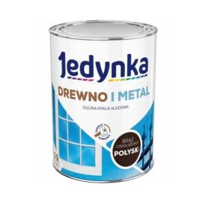 EMALIA ALKIDOWA DO DREWNA I METALU BRĄZ CZEKOLADOWY 0,9L 145294767 - Środek do obróbki powierzchni