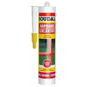SZILIKON ÜVEGSZIGETELŐ SOUDAL FEHÉR 280ML