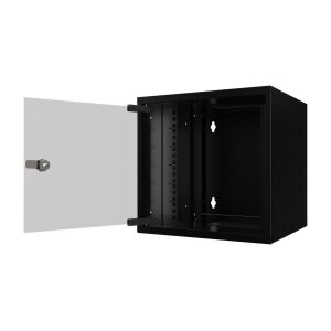 Lanview 10" 6U Fali szekrény Rack 312 x 300 x 300mm - Fekete Összeszerelés nélkül