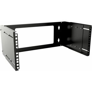 Lanview 19" 4U Rack cu Adâncime Reglabilă Montare pe Perete Cadru Deschis - Negru 145295214 - Calculatoare si accesorii