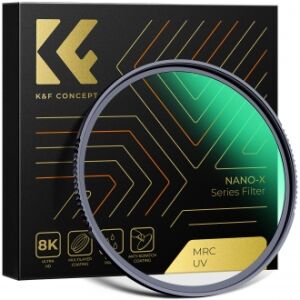 Filtru UV UV K&F Concept Nano-X MRC - 105 mm 145295425 - Articole foto, video și optică